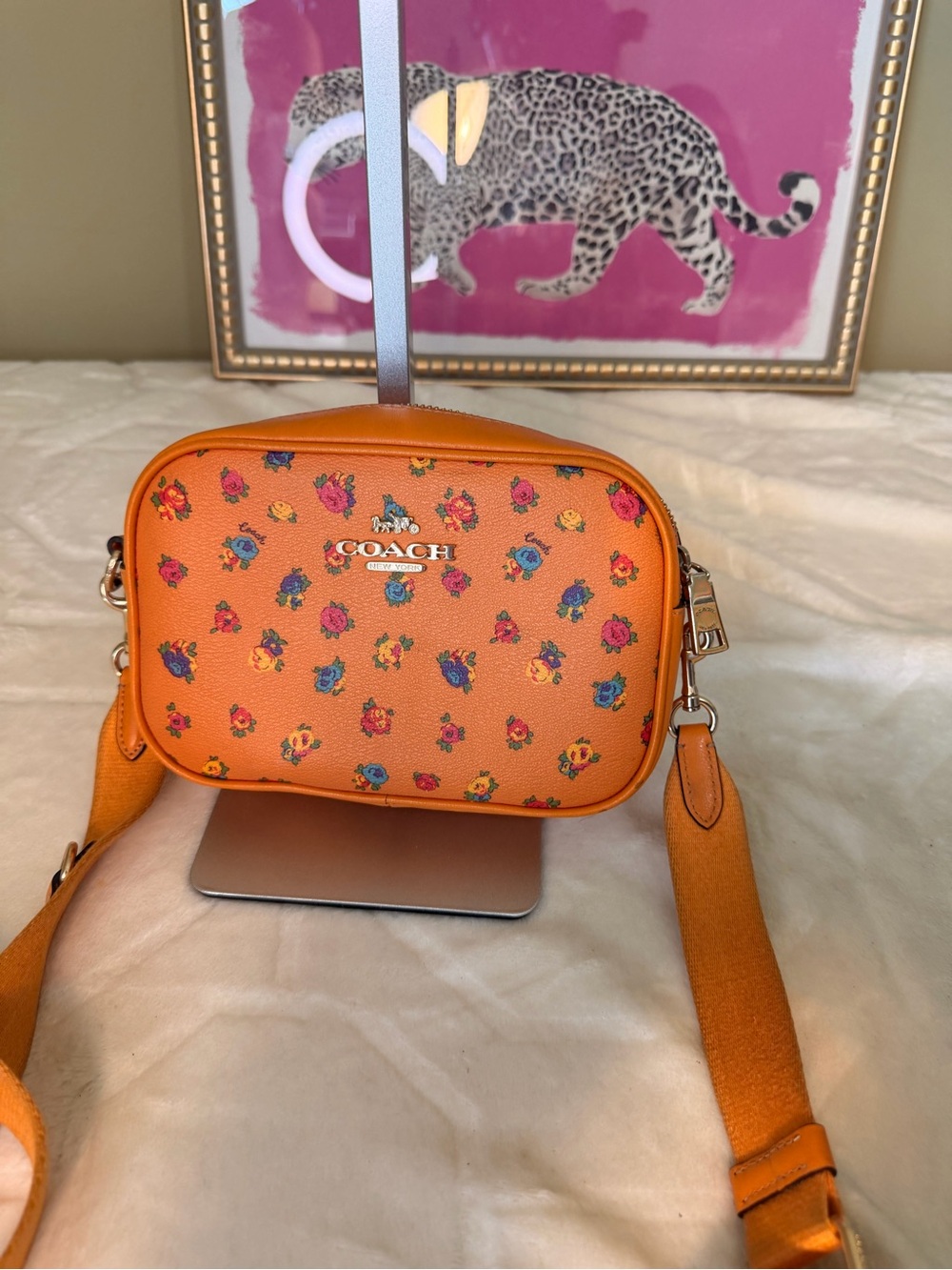 Coach Mini Jamie Camera Bag with mini vintage Rose print